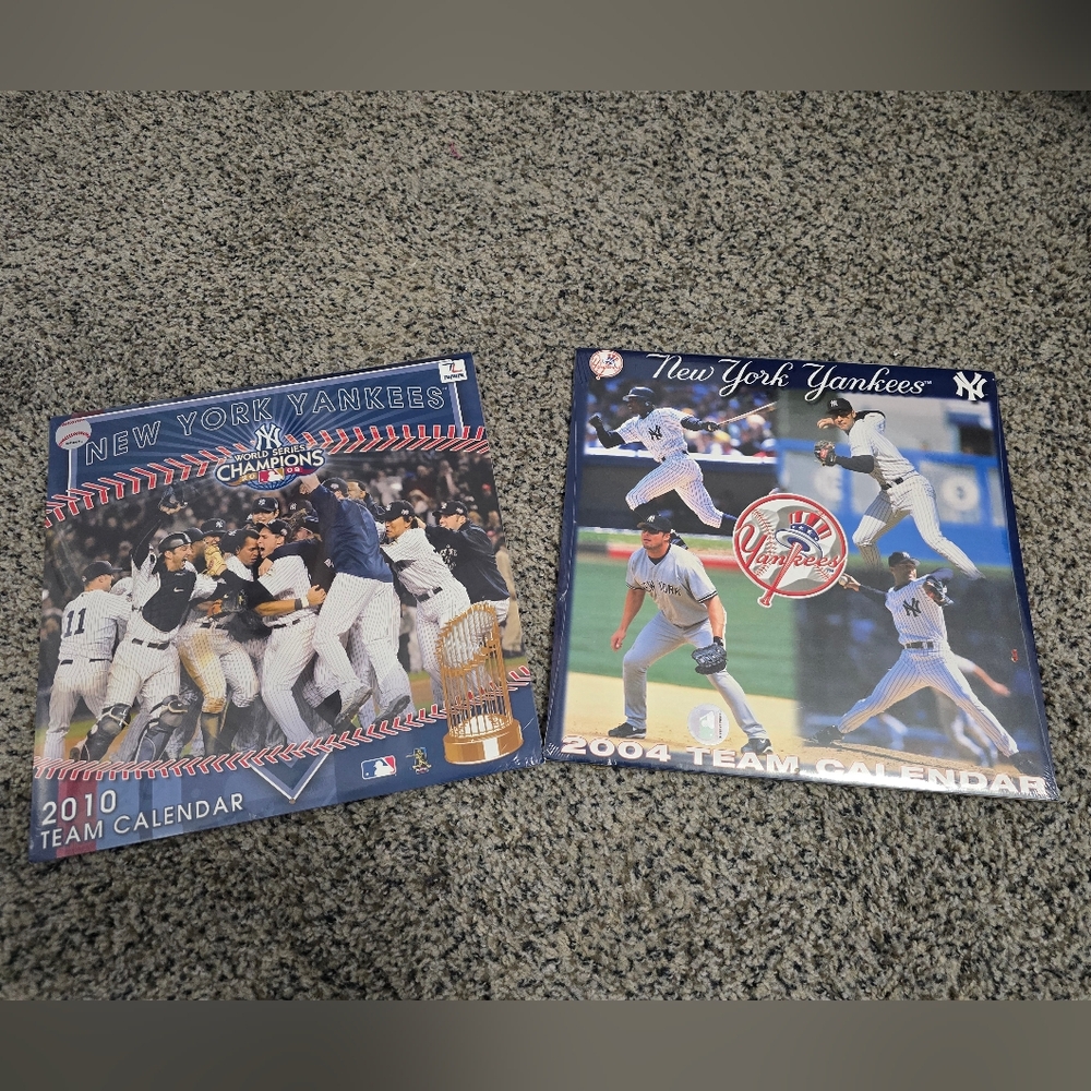 🆕️ 2 New York Yankees Team Calendars